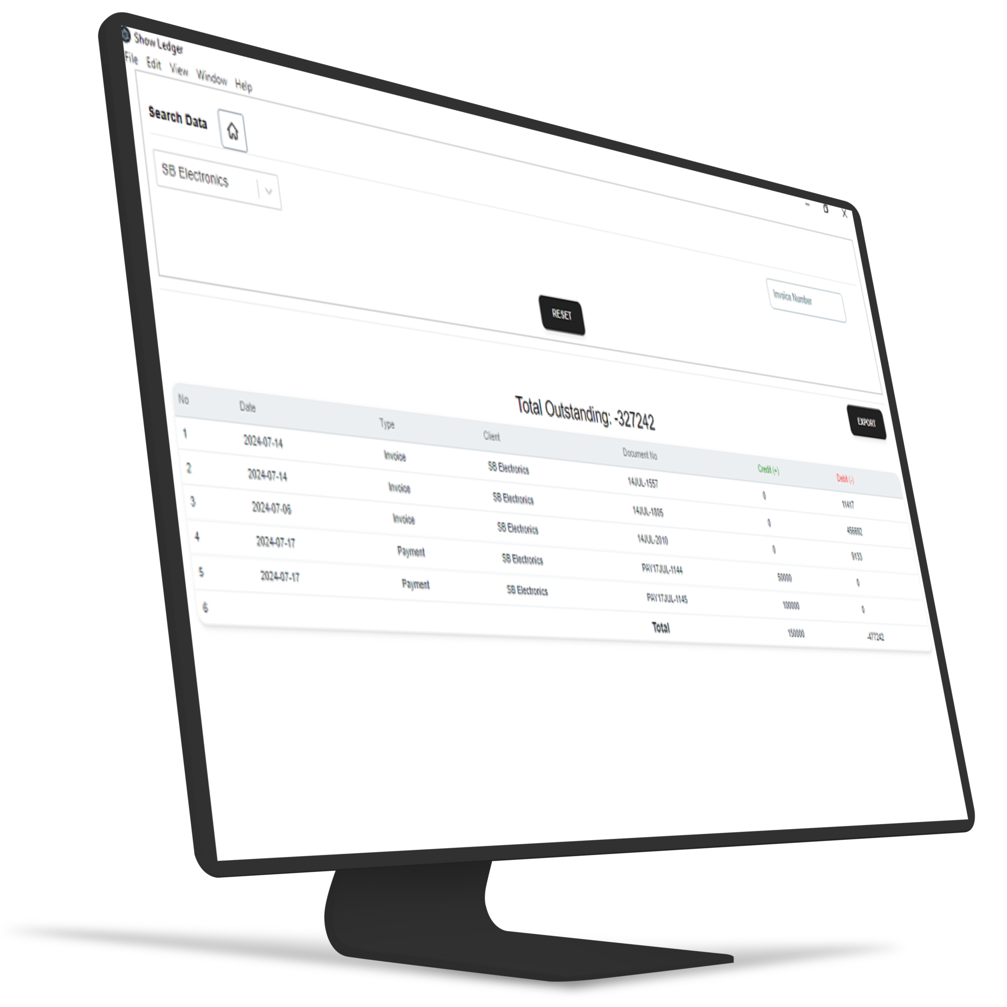 ehisaab-ledger